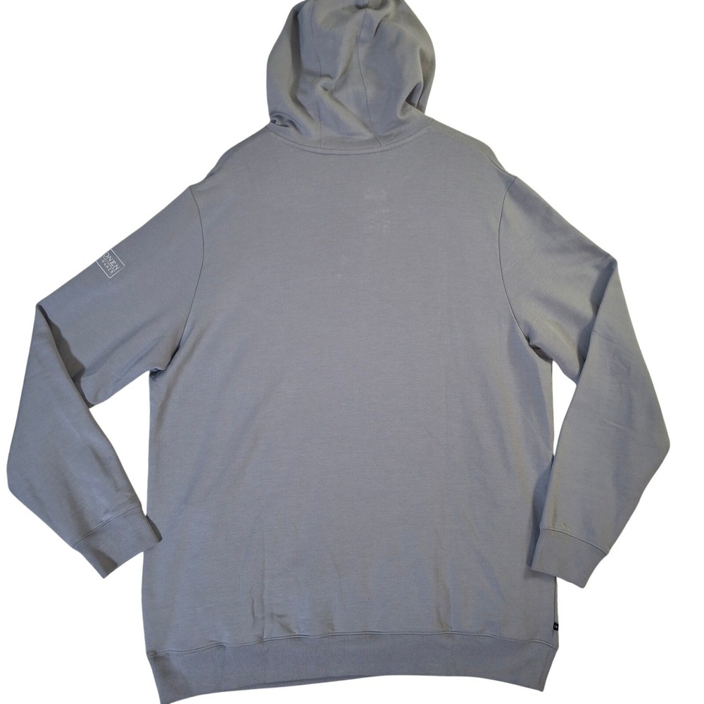 Travis Mathew Cloud Hoodie Mens 2XL Sleet Gray Modal Blend Sweatshirt 1MU475 NEW - Picture 2 of 10